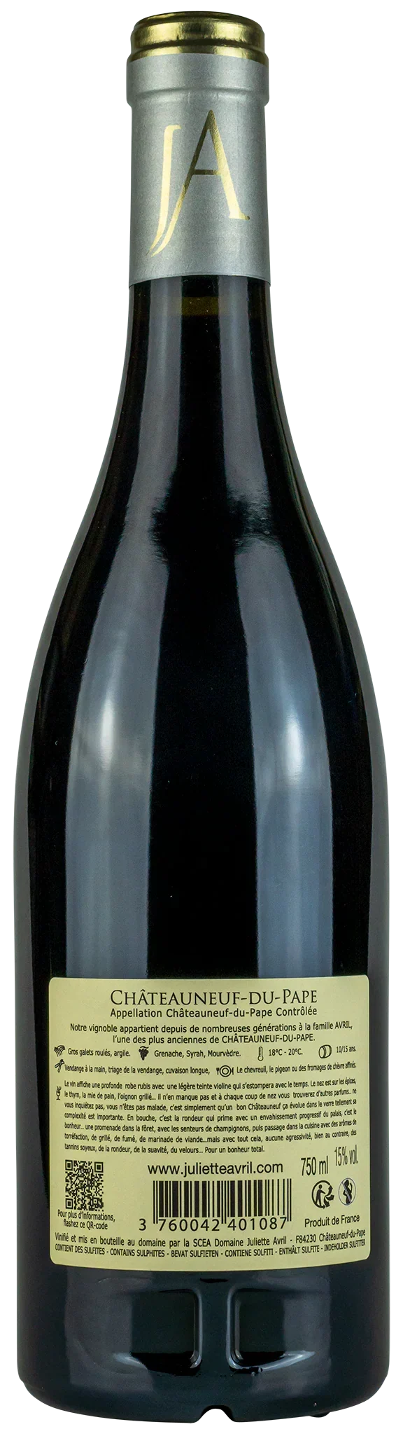 Domaine Juliette Avril 2021