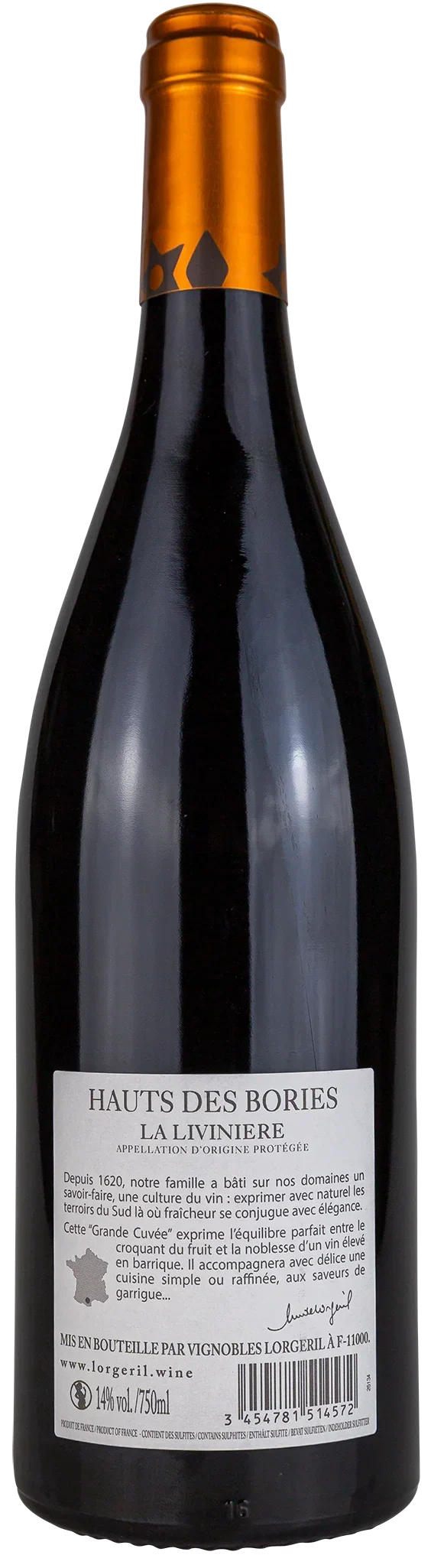Hauts des Bories 'Grande Cuvée' 2020