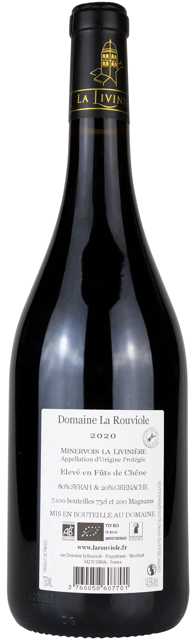 Domaine La Rouviole 2020